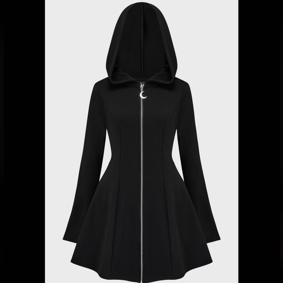 Killstar Jackets & Blazers - Killstar Deadly Caudron Witch Gothic Hoodie Jacket Hot Topic Dollskill Blackcraf